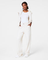 SPANX AirEssentials® Brushed Straight Leg Pant | Heather Cream